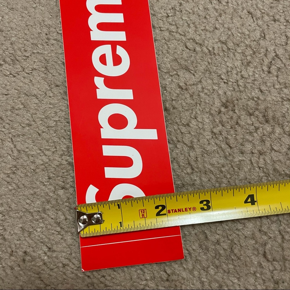 Authentic Supreme Sticker x 3 - Picture 4 of 4